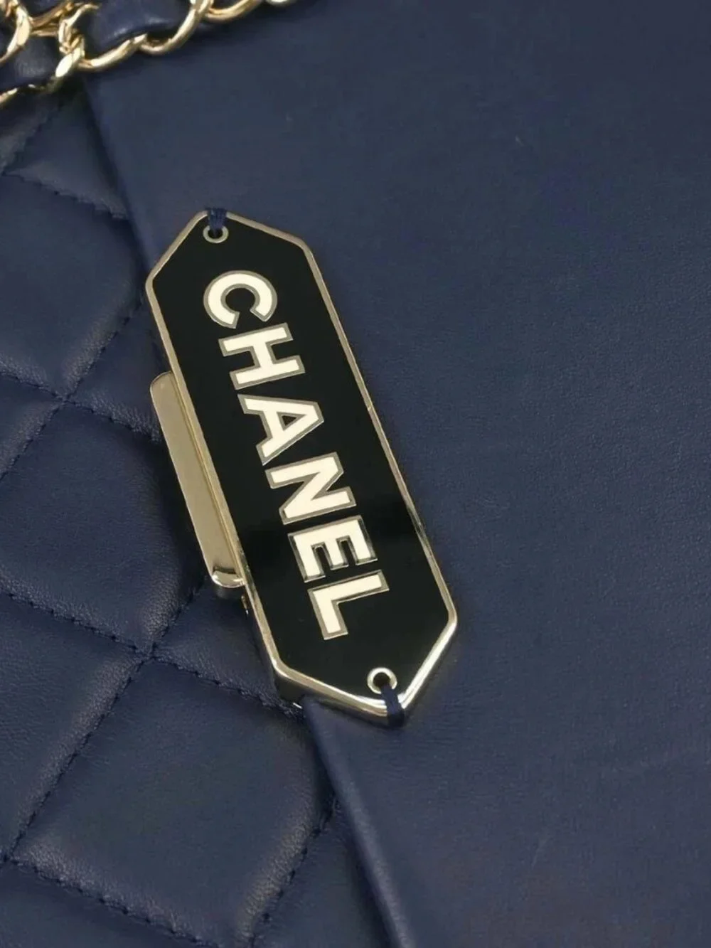Chanel Navy Lambskin